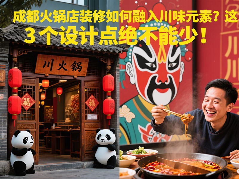 成都火鍋店裝修如何融入川味元素？這 3 個設計點絕不能少！