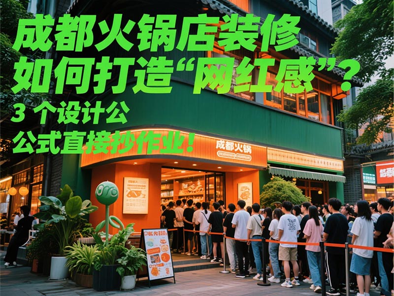 成都火鍋店裝修如何打造“網紅感”？3個設計公式直接抄作業！